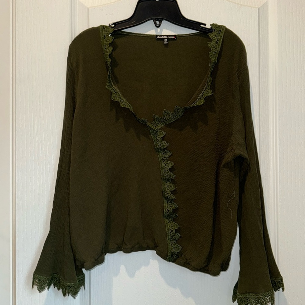 Charlotte Russe 2XL Long Sleeve Top